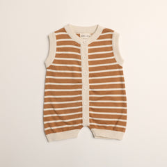 Thayer Jumpsuit in Apple Cinnamon Stripe