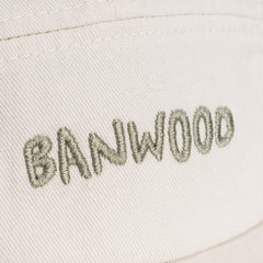 BANWOOD 5-PANEL CAP - CREAM