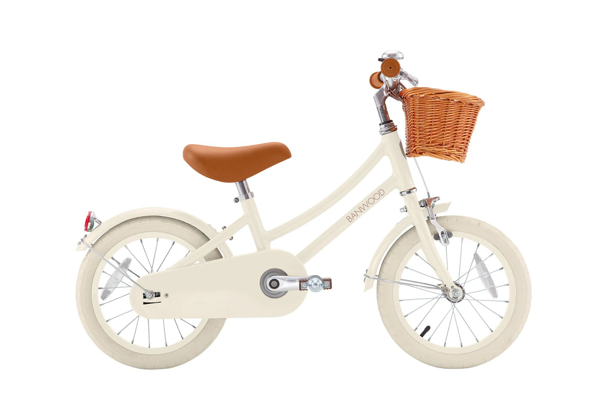 BANWOOD 14" CLASSIC BICYCLE VINTAGE - CREAM
