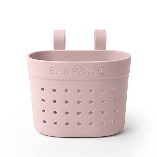 BANWOOD PIN & RIDE BASKET - FADED PINK