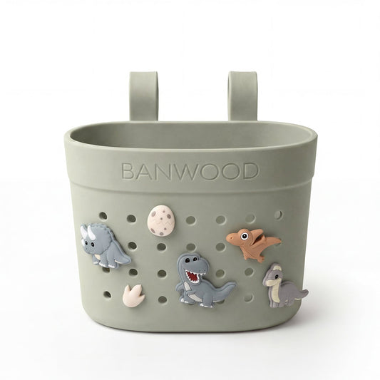 BANWOOD PIN & RIDE BASKET - OLIVE