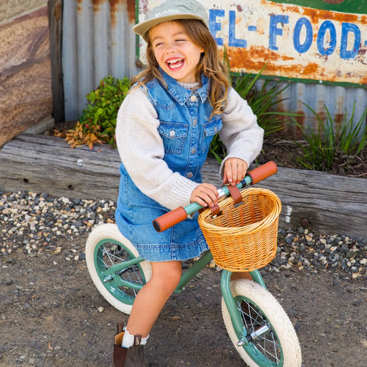 BANWOOD BALANCE BIKE FIRST GO VINTAGE - FOREST