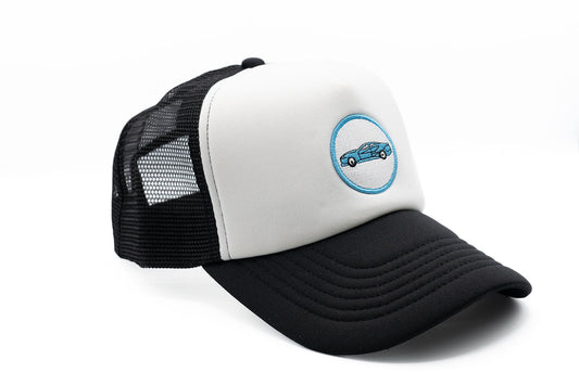 Sports Car Patch Trucker Hat