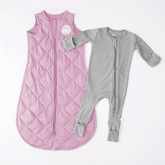 Dream Weighted Sleep Sack + Free Moon Grey Bamboo Pajama
