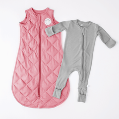 Dream Weighted Sleep Sack + Free Moon Grey Bamboo Pajama
