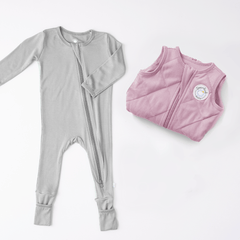 Dream Weighted Sleep Sack + Free Moon Grey Bamboo Pajama