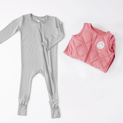 Dream Weighted Sleep Sack + Free Moon Grey Bamboo Pajama