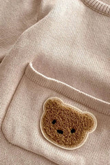 Waffle Bear One Piece Playsuit