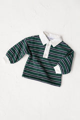 Campus Rugby - Emerald Stripe