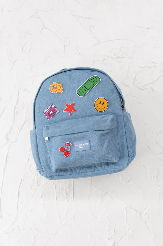 Denim Backpack