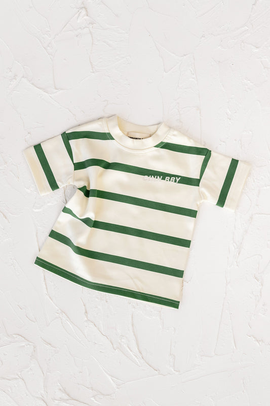 Striped Tee - Green