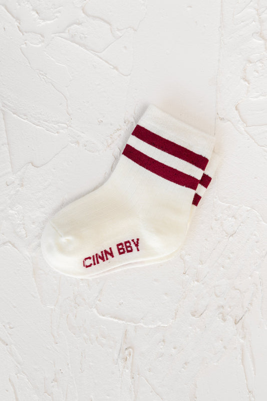 2 Pack of Socks - Burgundy