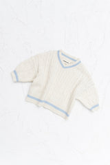 Prep Knit - Baby Blue
