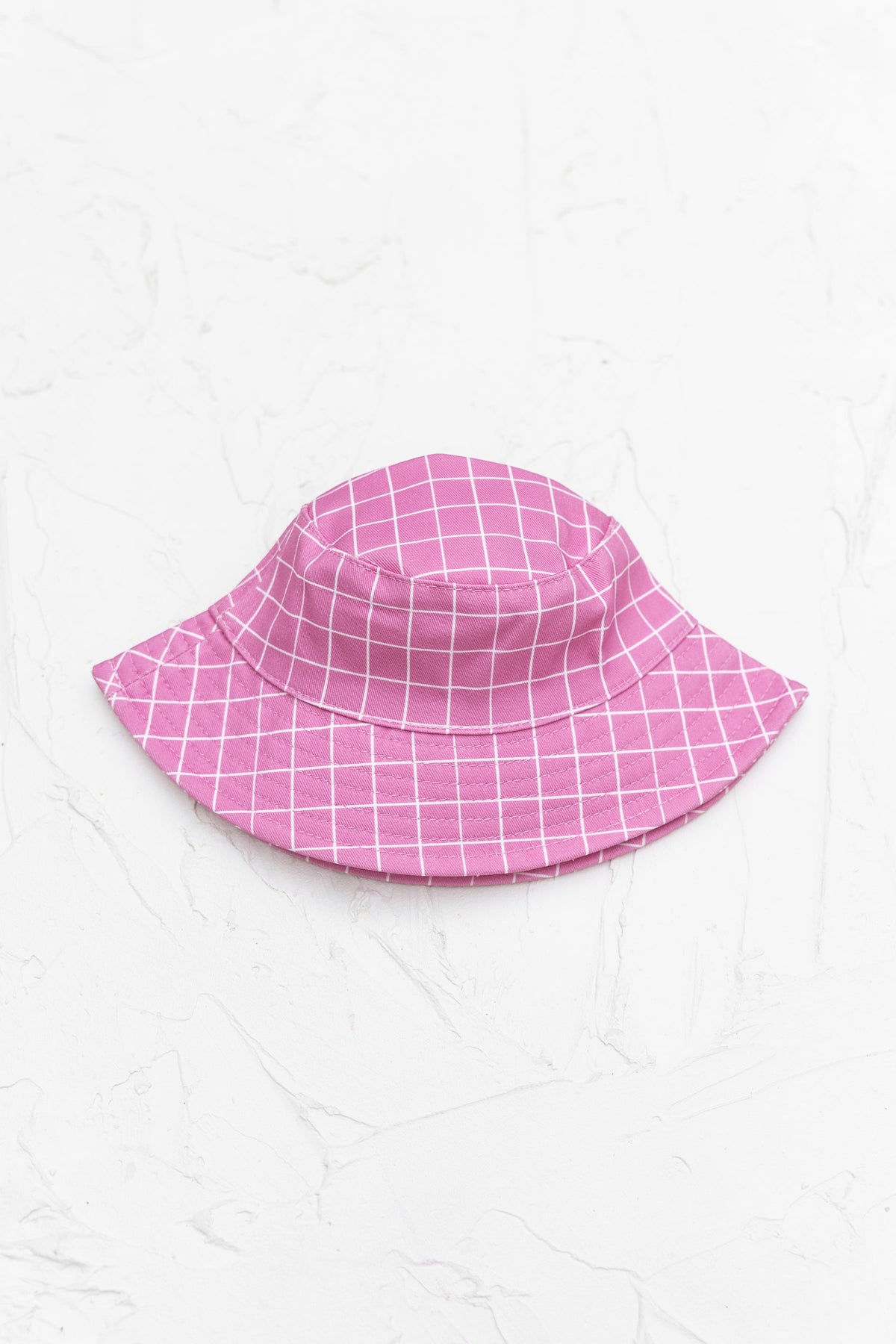 Courtside Bucket Hat - Baby Pink