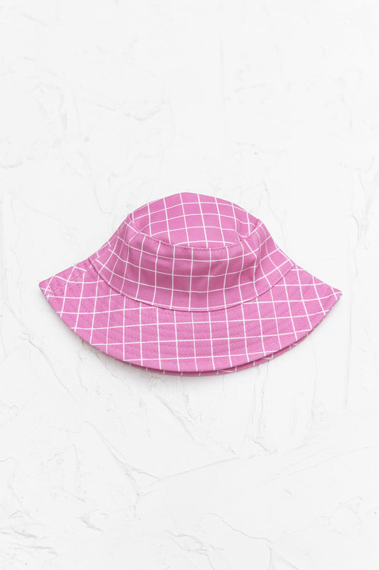 Courtside Bucket Hat - Baby Pink