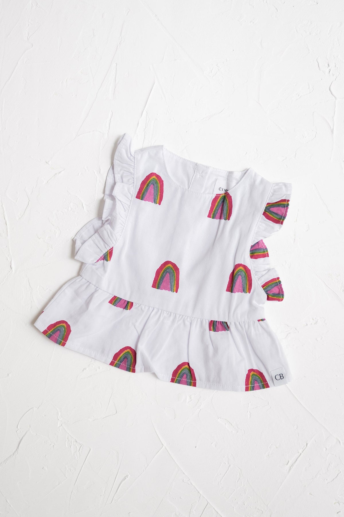 Rainbow Frill Top