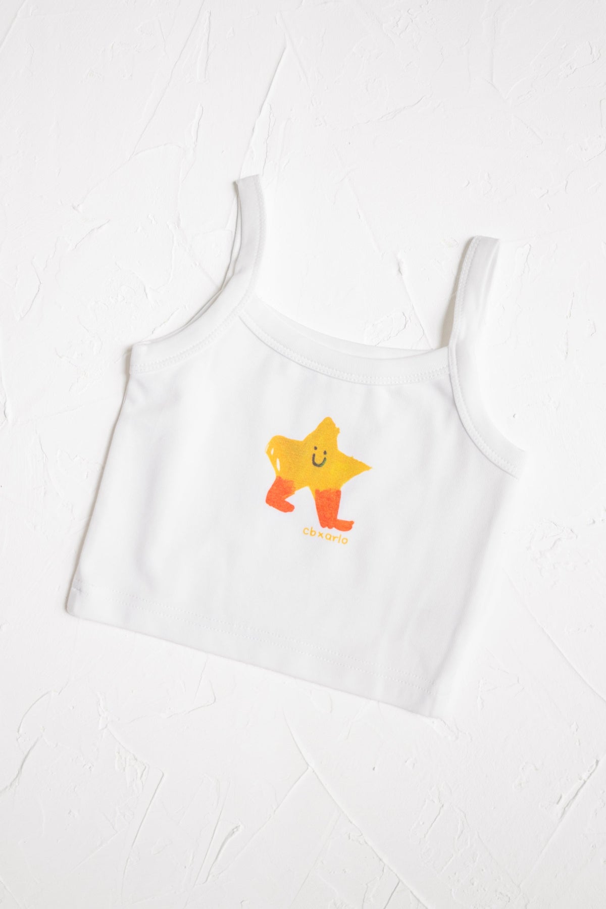 Star Singlet - White