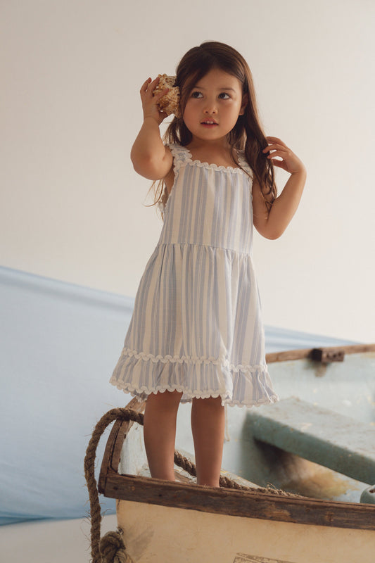 Blue Summer Wave Dress