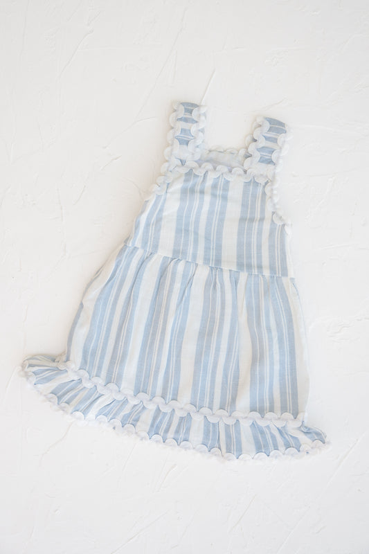 Blue Summer Wave Dress