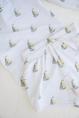 Swim Trunks - Sailboat