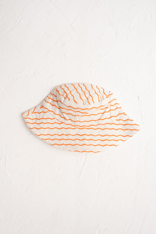 Reversible Bucket Hat -  Tangerine