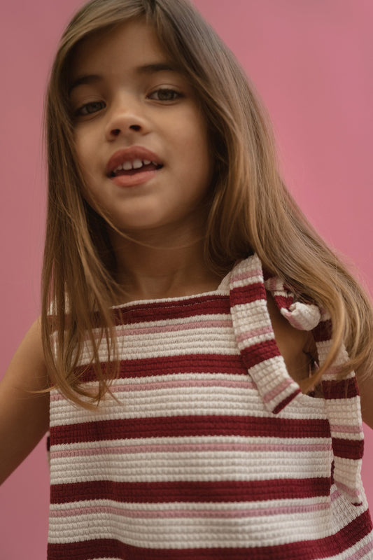 Pomegranate Knit Top