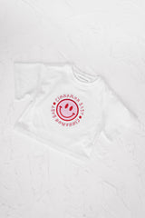 Smiley Tee - White