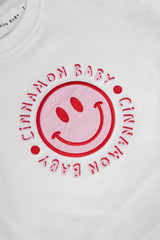 Smiley Tee - White