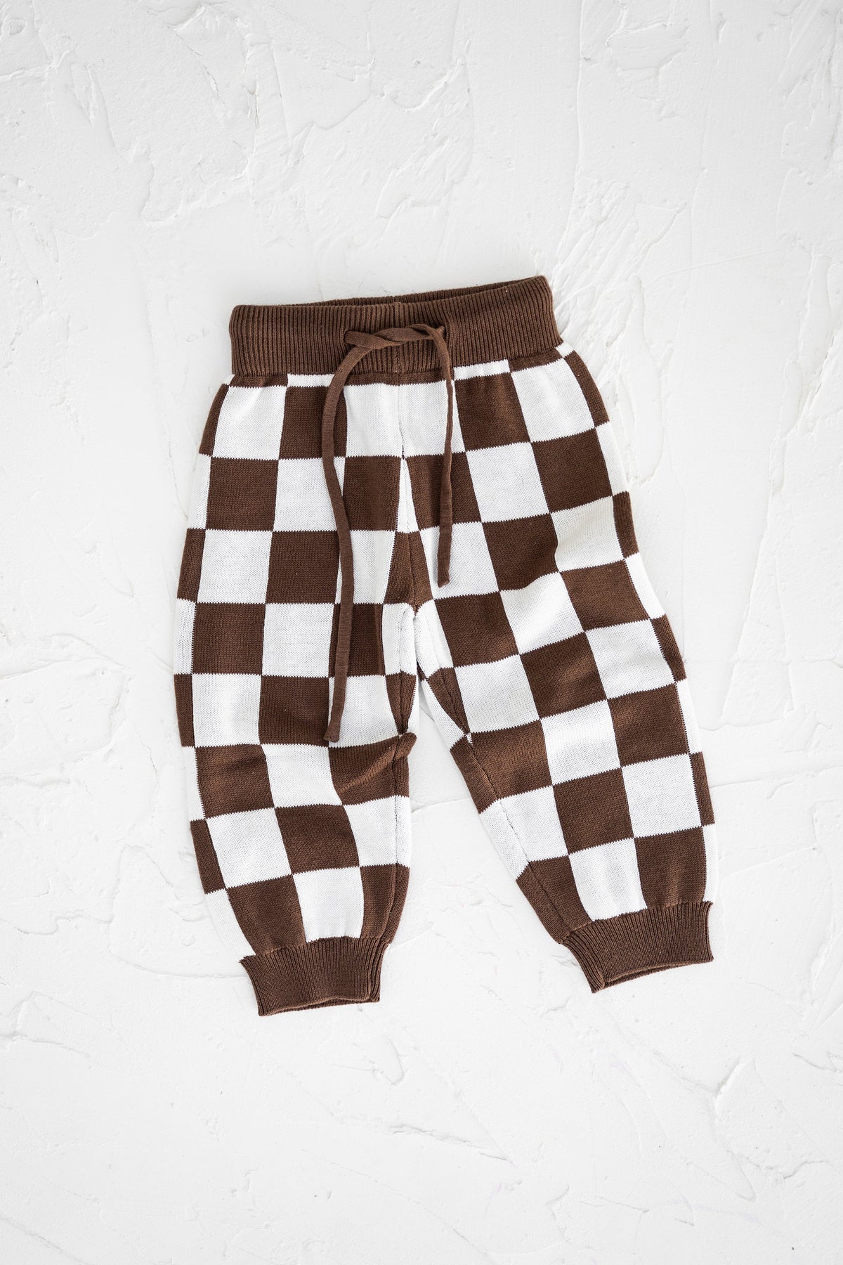 Knitted Pants  - Chocolate