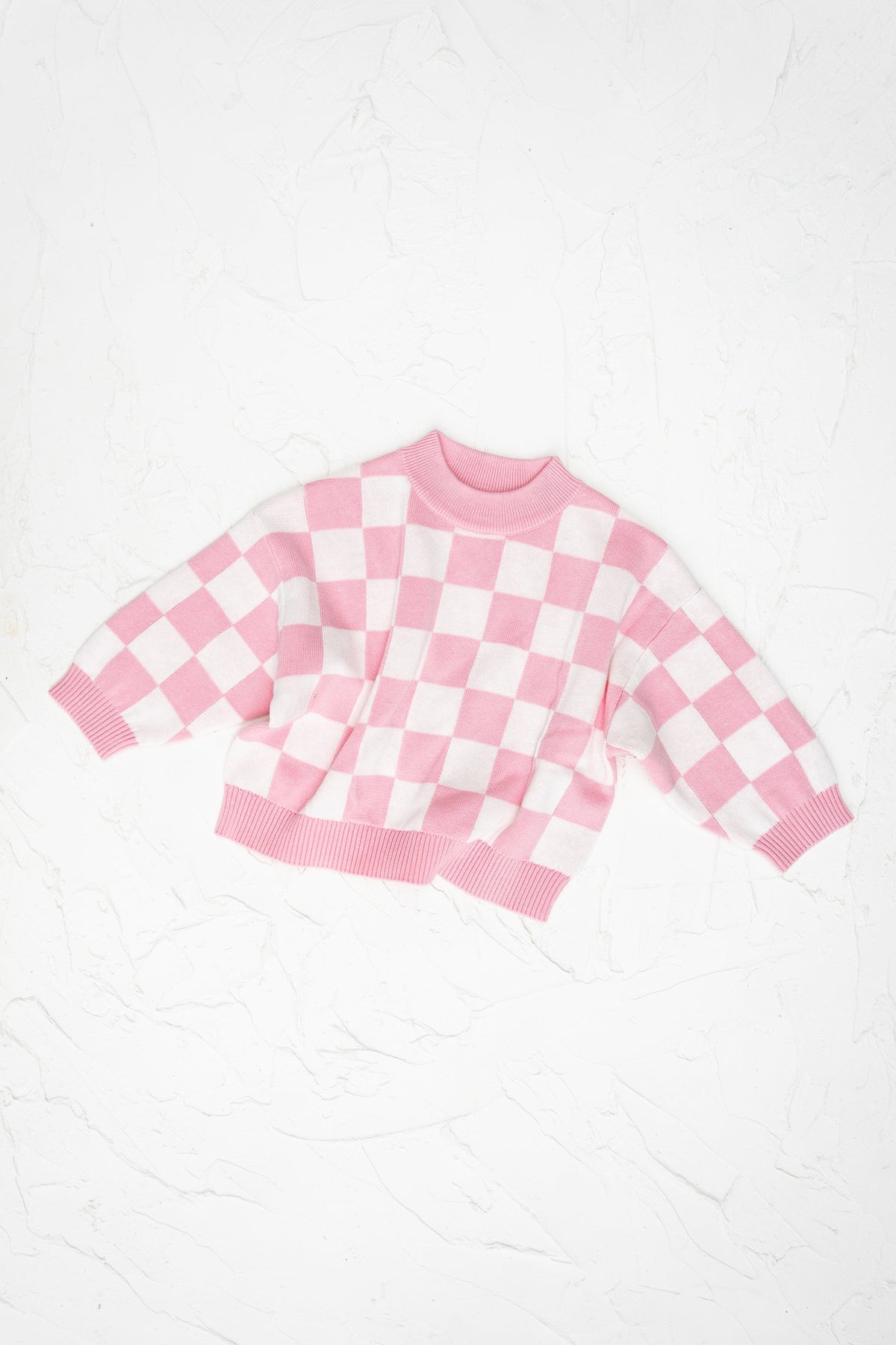 Knitted Jumper - Baby Pink