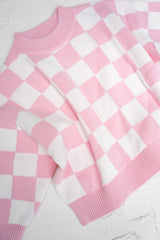 Knitted Jumper - Baby Pink