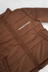 Puffer Jacket - Chocolate