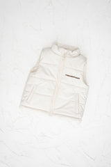 Puffer Vest - Cream