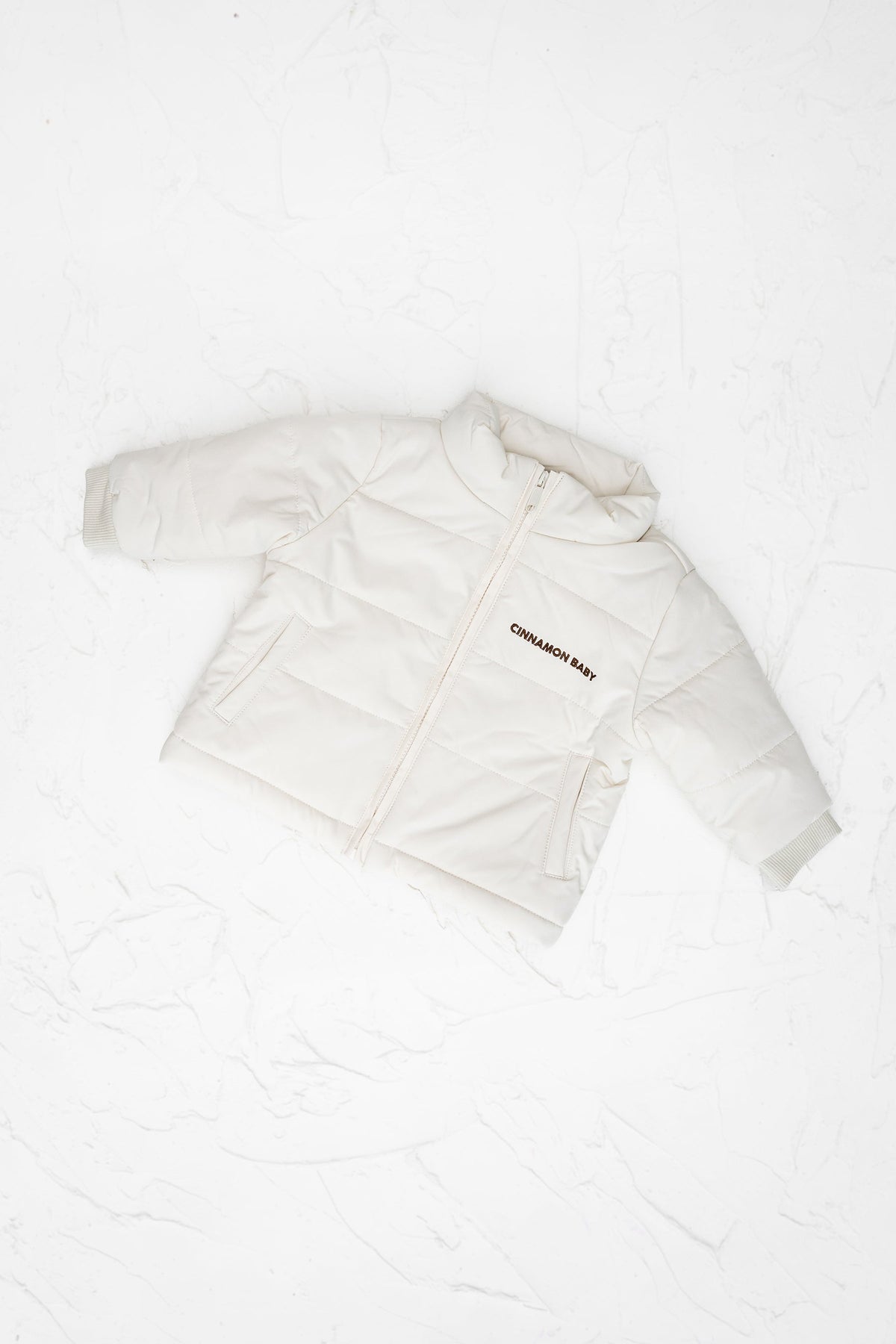 Puffer Jacket - Beige