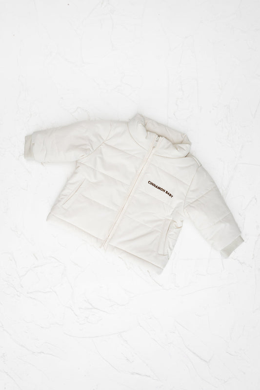 Puffer Jacket - Beige