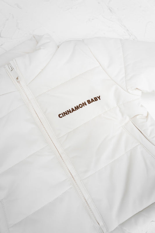 Puffer Jacket - Beige