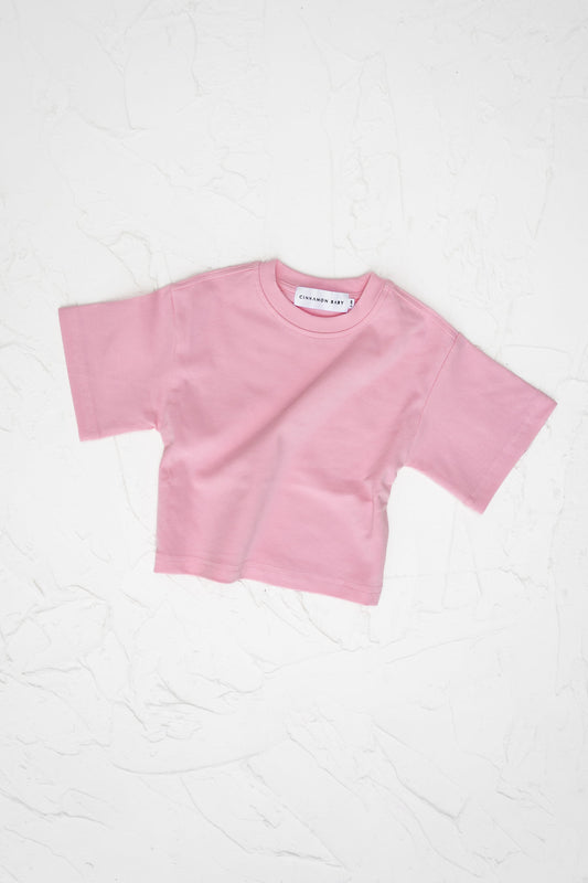 Basic Oversized Tee - Pink