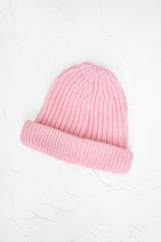 Chunky Beanie - Pink