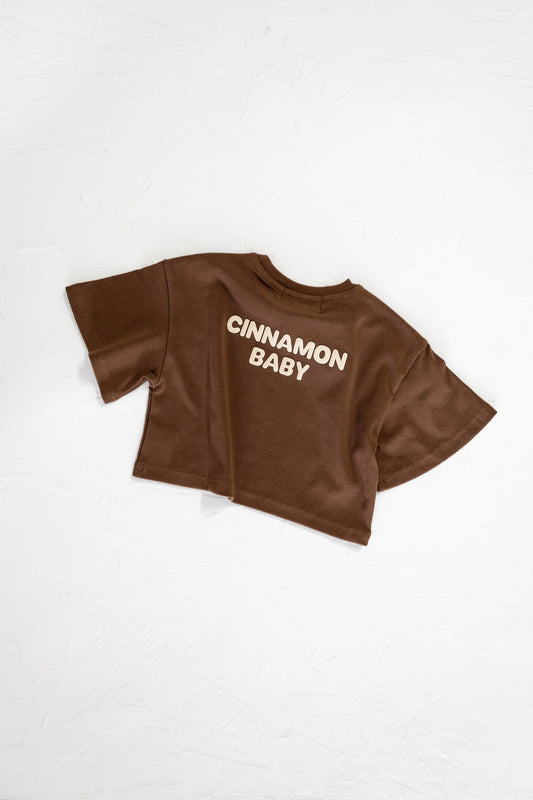 Chocolate Puff Oversized Tee
