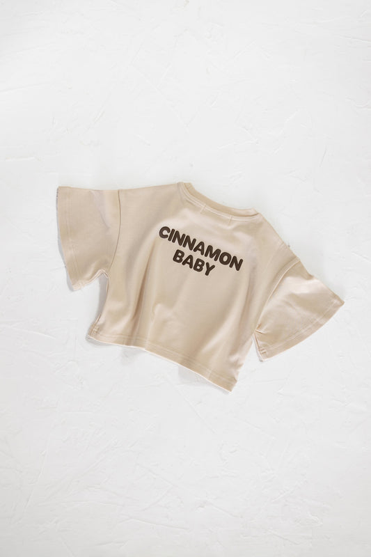 Cream Puff Oversized Tee