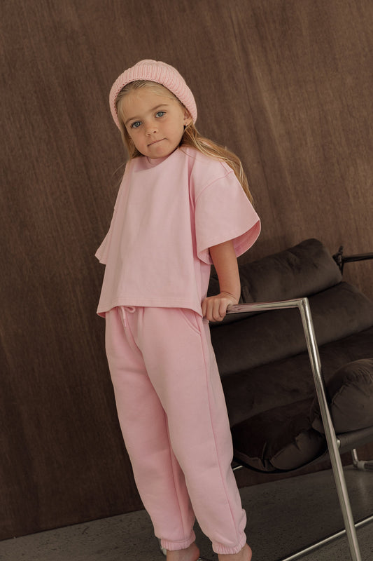 Pink Puff Oversized Tee