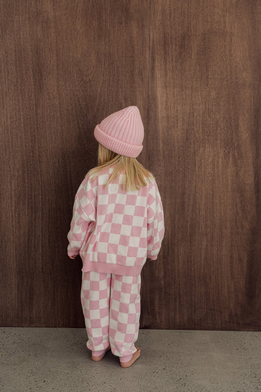 Knitted Jumper - Baby Pink