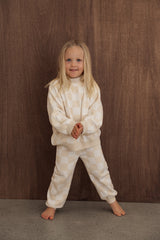 Knitted Pants  - Cream