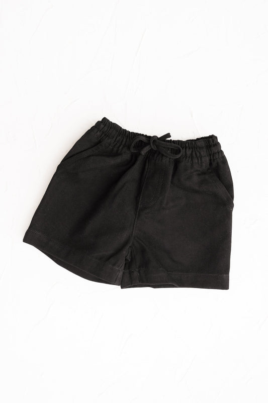Black Chino Shorts