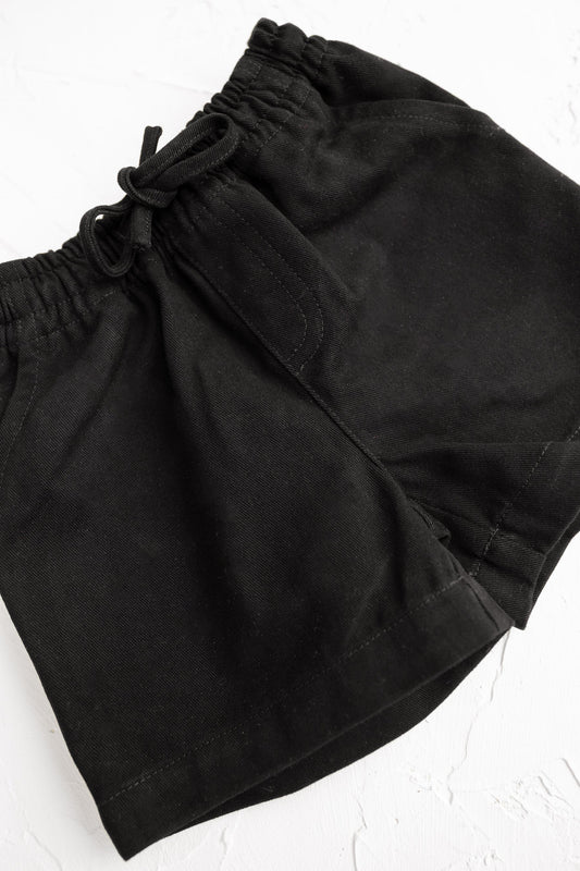 Black Chino Shorts