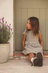 Black Gingham Dress