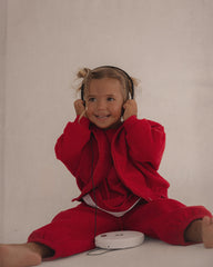 Primary Zip Hoodie - Red