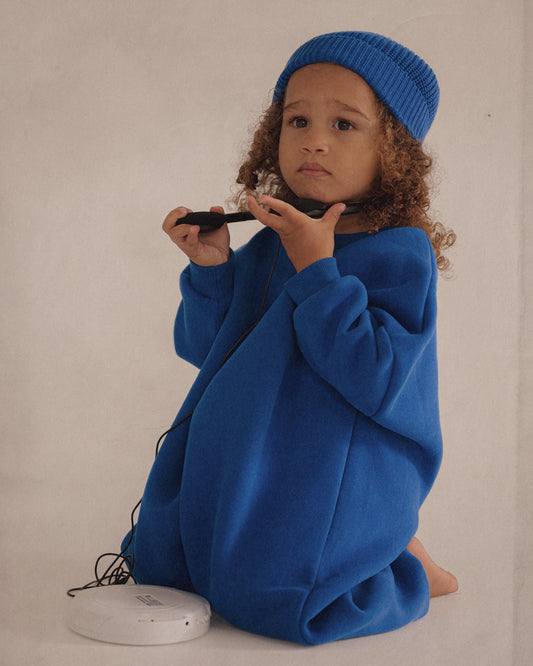 Fisherman Beanie - Blue