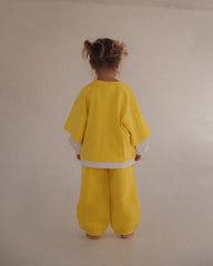 Primary Zip Hoodie - Yellow