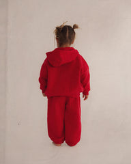 Primary Zip Hoodie - Red